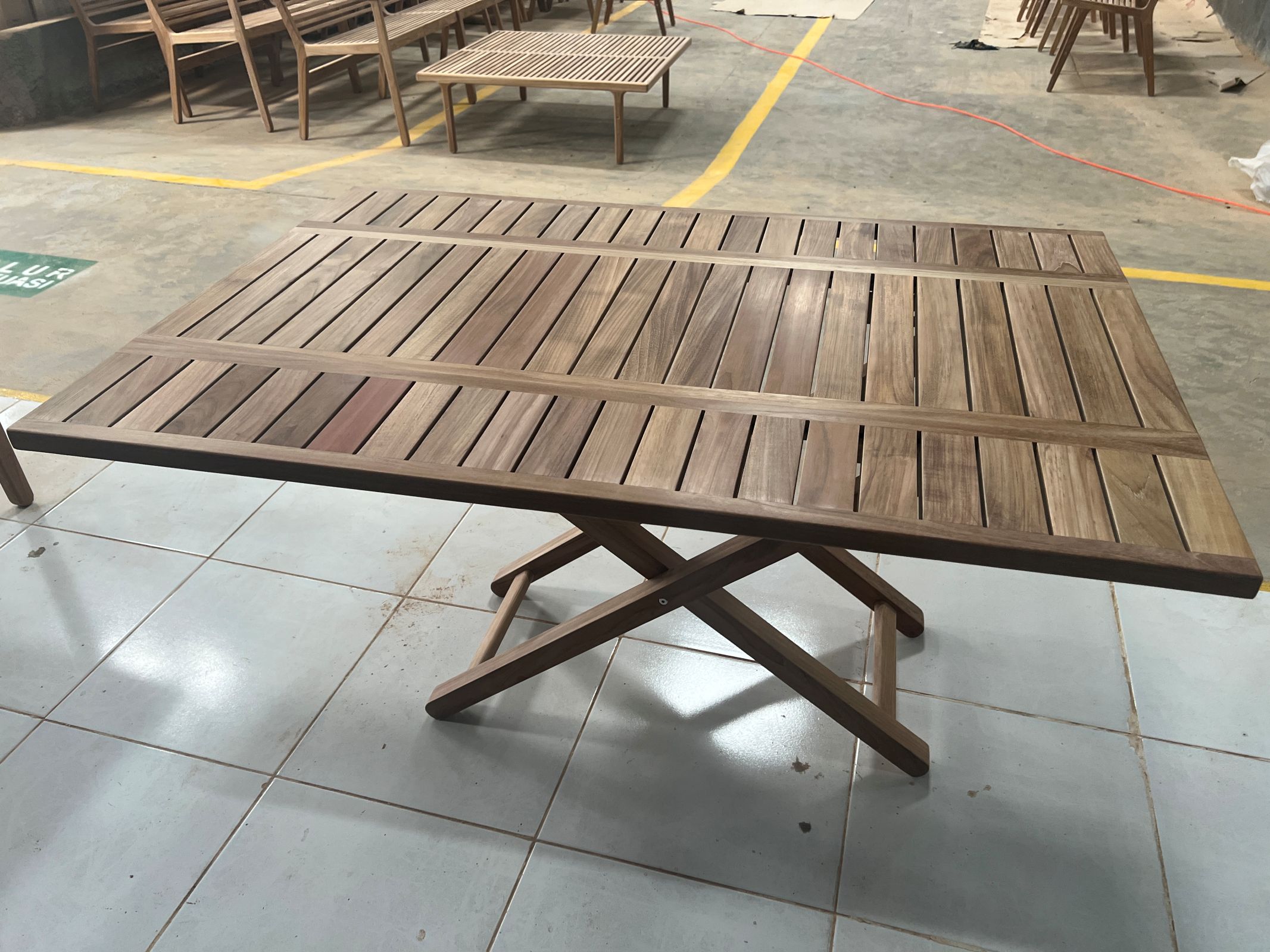 Teak Table for boat